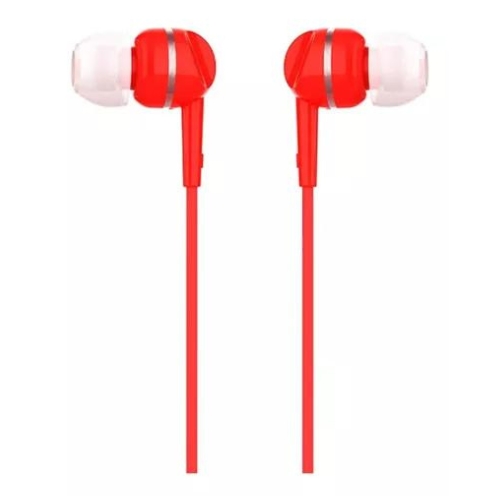Audifonos Alambricos Earbuds 105 Red 2